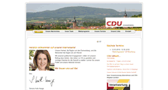 Desktop Screenshot of cdu-donnersberg.de